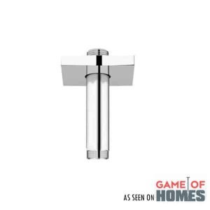 3” Round Ceiling Arm with Square Flange (VA0003CS)