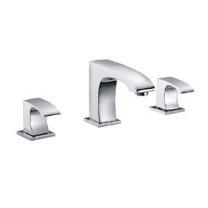 Lavatory Faucet (771.112.100) Widespread Bathroom Faucet