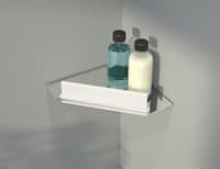 CLARO Corner shelf with squeegee