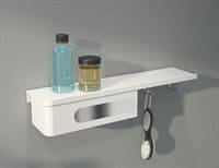 ELOQUENCE Shelf & drawer with hooks