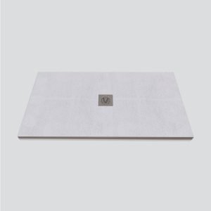JADE Shila Stone Zero Threshold Center Drain Shower Base