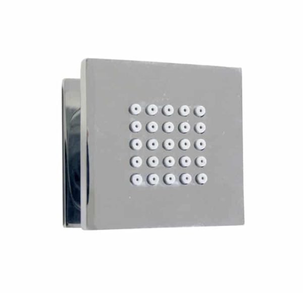 Square Wall Mount Shower Body Jet (118.721.100)